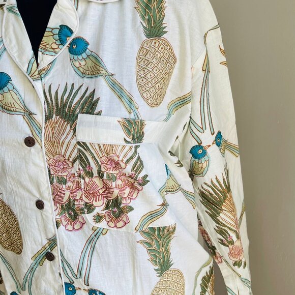 BRAND NEW Indian Handmade 100%Cotton Block Print PJ Sets Women's Sleepwear - Picture 6 of 12